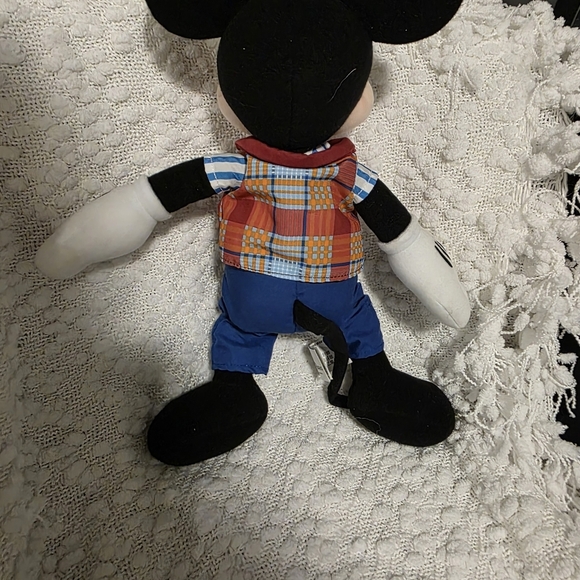 Disney Mickey Mouse Plush Toy - Black, White, Red, Blue, Orange - Picture 7 of 7